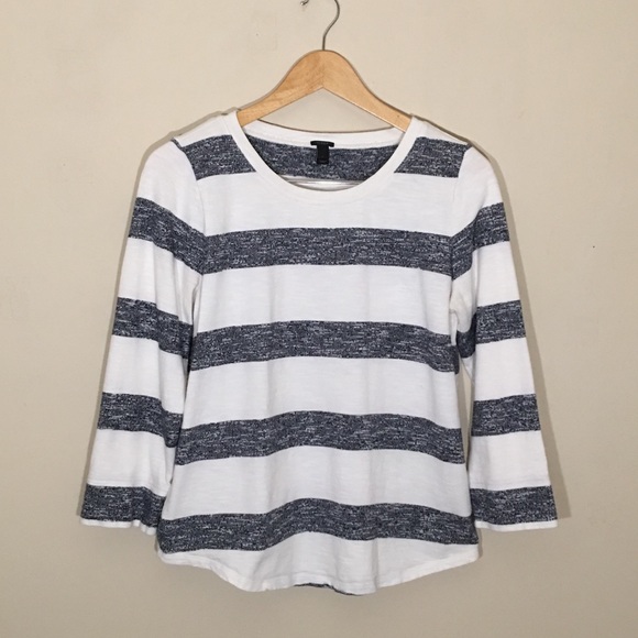 J. Crew Sweaters - SALE 🌿 J. Crew Striped Pullover Sweater